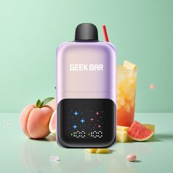 GEEK BAR 2GO 50000 Puffs 20ml Persikų Mango Arbūzas Ledas Interactive Screen Dual Tanks
