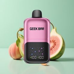 GEEK BAR 2GO 50000 Puffs Persikas & Arbūzas 20ml Dual Tanks Rechargeable