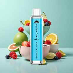 Hayati Pro Max 4000 Puffs Disposable Vape Mėlyna Rūgštinė Avietė, 2ml/10ml, 1400mAh, TPD