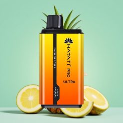 Hayati Pro Ultra 15000 Puffs Disposable Vape Ananasų Rūgštus, 850mAh, 2×12ml, 2%