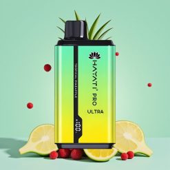 Hayati Pro Ultra 15000 Puffs Disposable Vape Tropinė Ananasas, 850mAh, 2×12ml, 2%