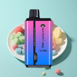 Hayati Pro Ultra 15000 Puffs Mėlynųjų Guminukų Uogų, 850mAh, 2×12ml, 2%