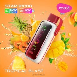 VOZOL STAR 20 000 atogrąžų sprogimas XP8H22 | Vozol Vape Lietuva