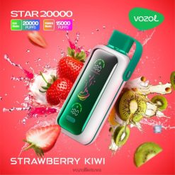 VOZOL STAR 20 000 braškių kivi XP8H220 | Vozol Vape Review