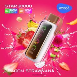 VOZOL STAR 20 000 drakonas strawnana XP8H28 | Vozol Vape Website