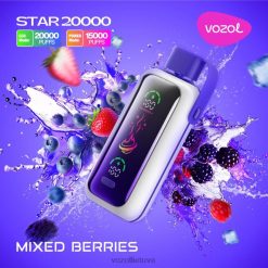VOZOL STAR 20 000 mišrios uogos XP8H214 | Vozol Vape Price